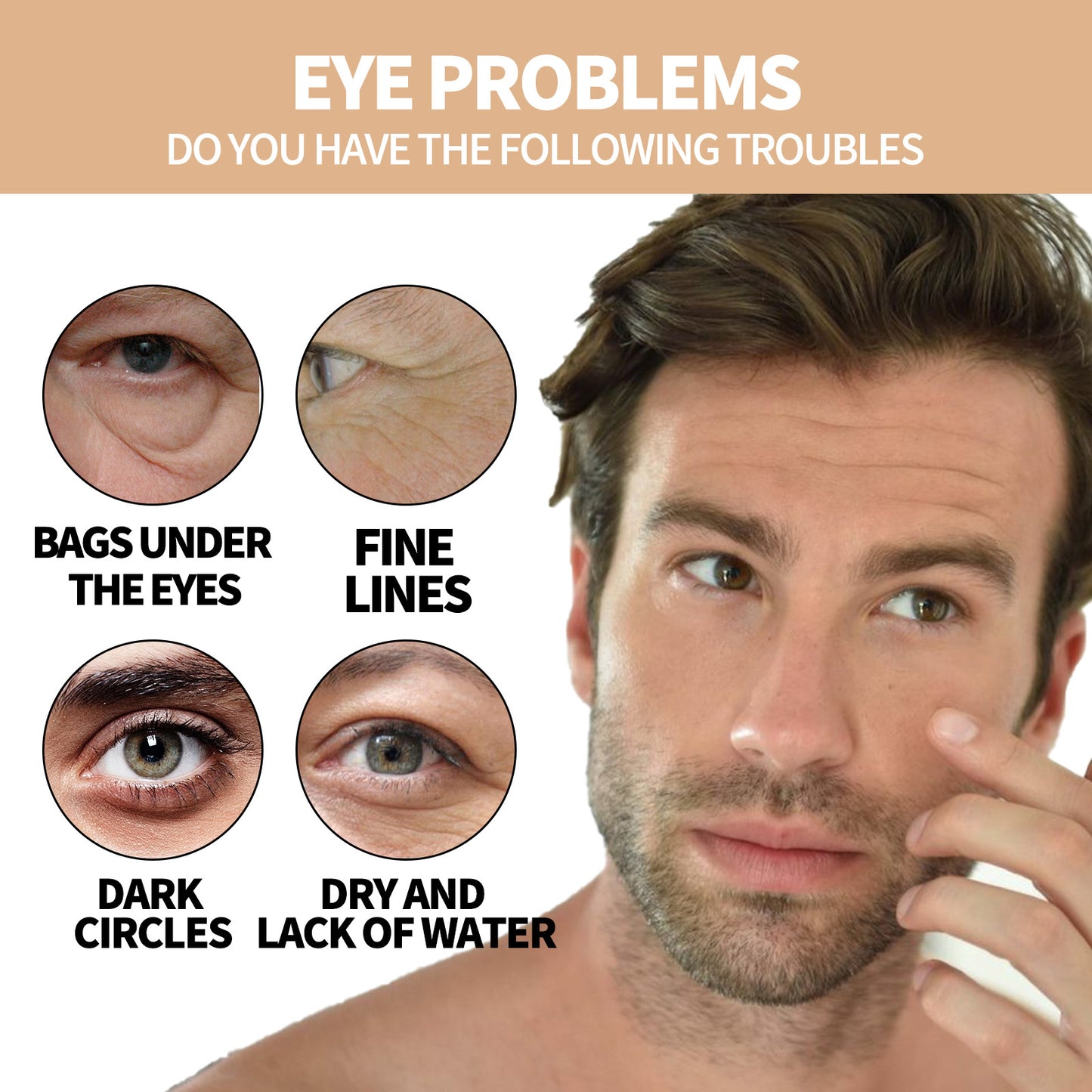 Men's Moisturizing Roller Eye Cream